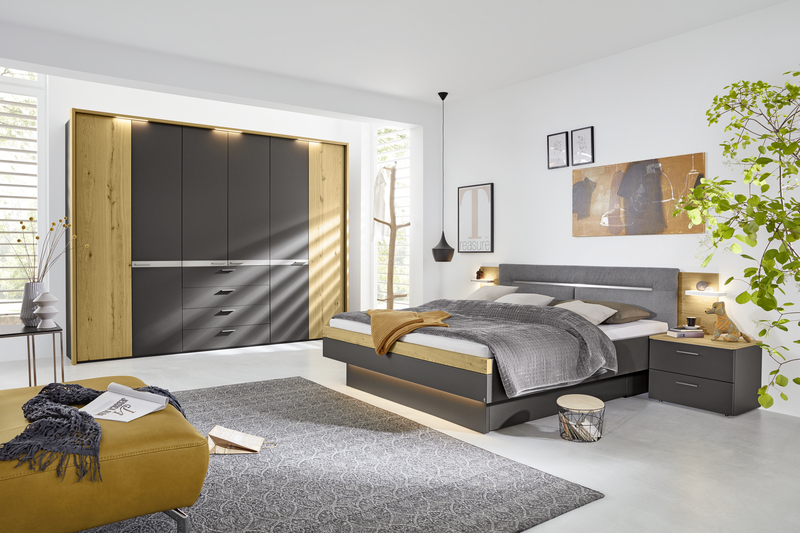 Schlafzimmer Lack Schiefer grau - Wohncenter Greifswald