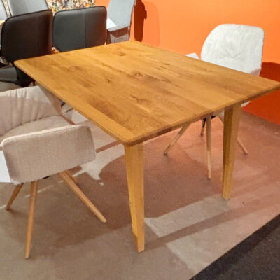 Esstisch TL 3136 aus Asteiche massiv mit Schublade